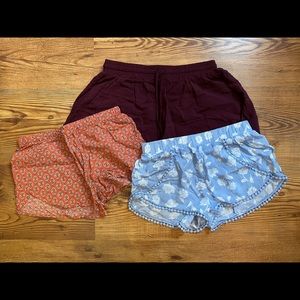 NWOT Aeropostale Sleep Shorts Bundle